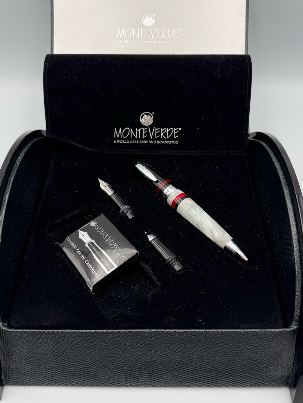 Monteverde Mega M3 Ink Ballpoint Pen Black Ink w/Original Box & Manual